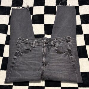 American Eagle Outfitters Gray Skinny Jeans